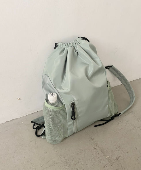 軽量メッシュポケットナップサック | CL1255036 | グリーン