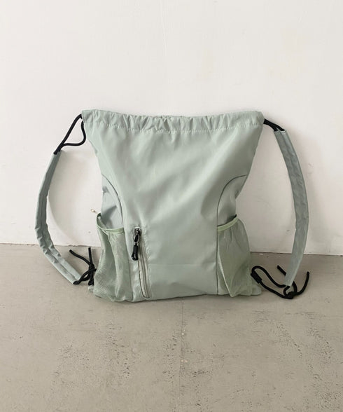 軽量メッシュポケットナップサック | CL1255036 | グリーン