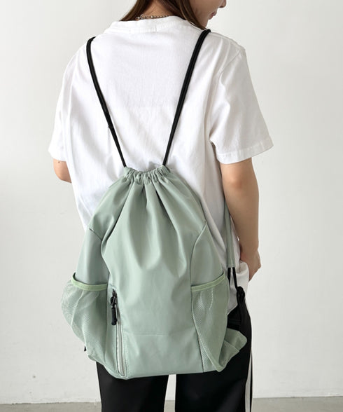 軽量メッシュポケットナップサック | CL1255036 | グリーン