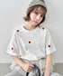 ミニハート刺繍半袖Tシャツ | SL2252018 | ホワイト