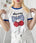 チェリーリボン半袖リンガーTシャツ | SL2252019 | ブルー