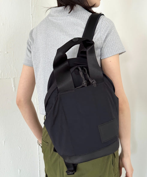 THE NORTH FACE(ザ・ノースフェイス)/軽量 リュックサック バックパック ミニ 小さめ コンパクト/W NEVER STOP MINI BACKPACK | IM1252035 | ブラック