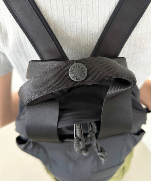 THE NORTH FACE(ザ・ノースフェイス)/軽量 リュックサック バックパック ミニ 小さめ コンパクト/W NEVER STOP MINI BACKPACK | IM1252035 | ブラック
