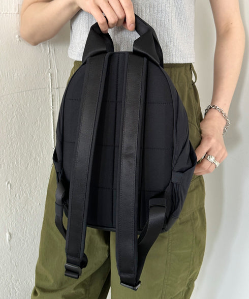 THE NORTH FACE(ザ・ノースフェイス)/軽量 リュックサック バックパック ミニ 小さめ コンパクト/W NEVER STOP MINI BACKPACK | IM1252035 | ブラック