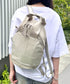 THE NORTH FACE(ザ・ノースフェイス)/軽量 リュックサック バックパック ミニ 小さめ コンパクト/W NEVER STOP MINI BACKPACK | IM1252035 | グレイッシュベージュ