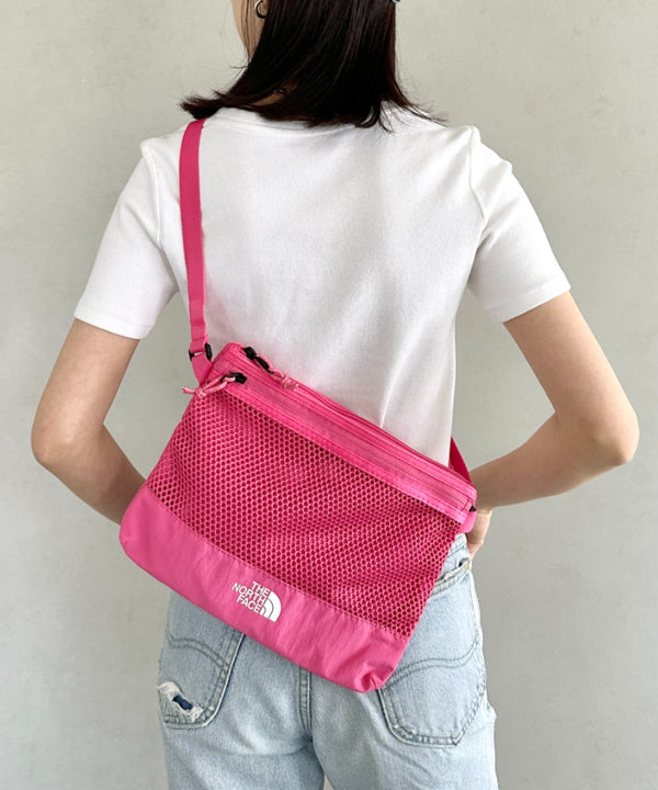 THE NORTH FACE(ザ・ノースフェイス)/メッシュクロスバッグ サコッシュ ショルダーバッグ/LINDEN MESH CROSS BAG | IM1252039 | ピンク