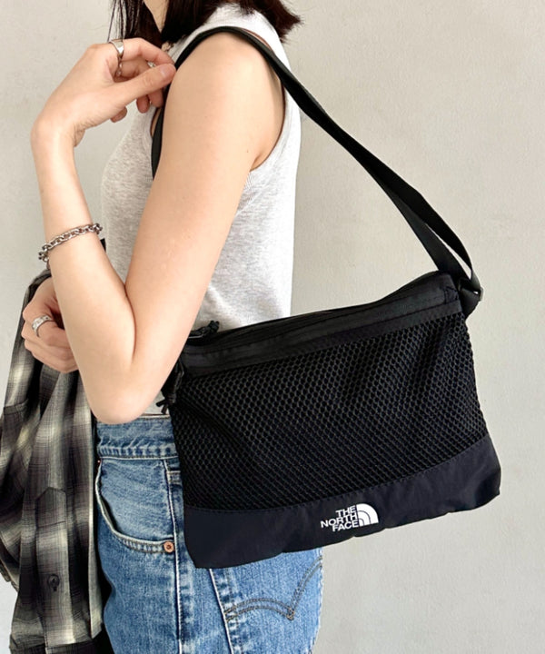THE NORTH FACE(ザ・ノースフェイス)/メッシュクロスバッグ サコッシュ ショルダーバッグ/LINDEN MESH CROSS BAG | IM1252039 | ブラック