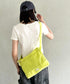 THE NORTH FACE(ザ・ノースフェイス)/メッシュクロスバッグ サコッシュ ショルダーバッグ/LINDEN MESH CROSS BAG | IM1252039 | ライム