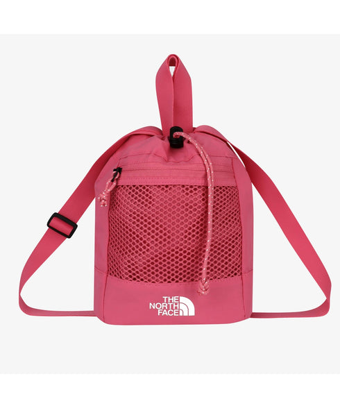 THE NORTH FACE(ザ・ノースフェイス)/巾着 メッシュ ミニ ショルダーバッグ バケットバッグ/MESH BUCKET BAG MINI | IM1252041 | ピンク