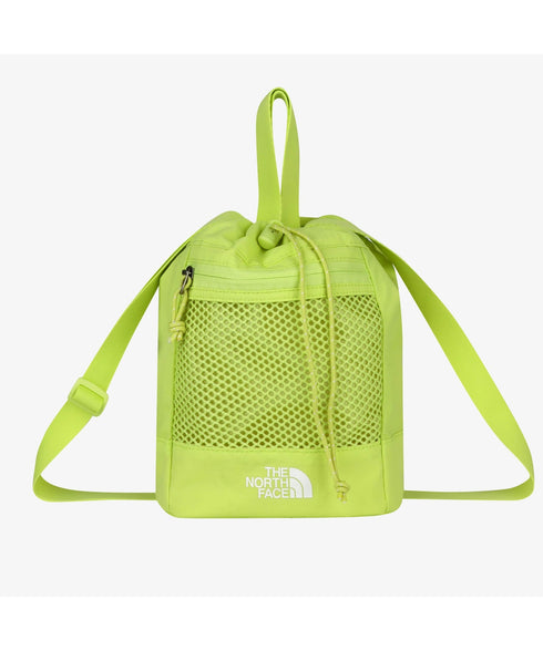 THE NORTH FACE(ザ・ノースフェイス)/巾着 メッシュ ミニ ショルダーバッグ バケットバッグ/MESH BUCKET BAG MINI | IM1252041 | ライム