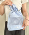 THE NORTH FACE(ザ・ノースフェイス)/巾着 メッシュ ミニ ショルダーバッグ バケットバッグ/MESH BUCKET BAG MINI | IM1252041 | ライトブルー
