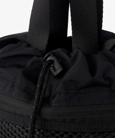 THE NORTH FACE(ザ・ノースフェイス)/巾着 メッシュ ミニ ショルダーバッグ バケットバッグ/MESH BUCKET BAG MINI | IM1252041 | ブラック