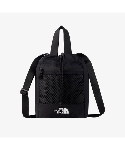 THE NORTH FACE(ザ・ノースフェイス)/巾着 メッシュ ミニ ショルダーバッグ バケットバッグ/MESH BUCKET BAG MINI | IM1252041 | ブラック