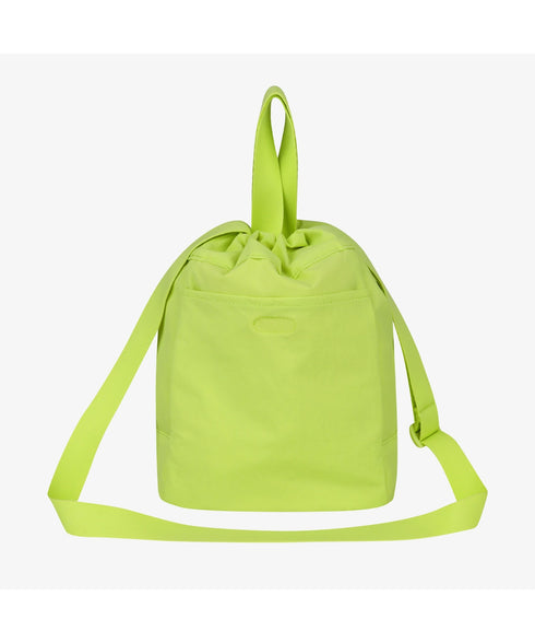 THE NORTH FACE(ザ・ノースフェイス)/巾着 メッシュ ミニ ショルダーバッグ バケットバッグ/MESH BUCKET BAG MINI | IM1252041 | ライム