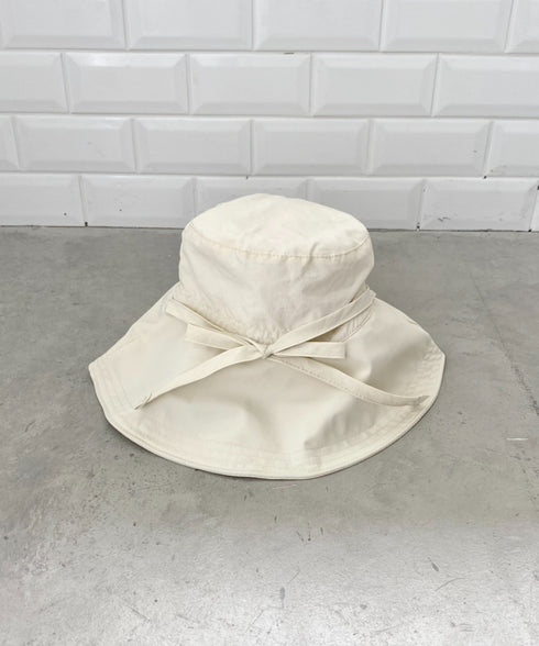 リボン付きサンシェードハット | CL5252025 | オフホワイト