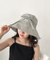 リボン付きサンシェードハット | CL5252025 | グレー