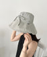 リボン付きサンシェードハット | CL5252025 | グレー