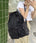 大容量メッシュデザインリュック | CL1255041 | ブラック