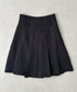 【2サイズ展開】ミディ丈プリーツスカート | BA2255039 | ブラック