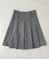 【2サイズ展開】ミディ丈プリーツスカート | BA2255039 | グレー