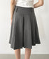 【2サイズ展開】ミディ丈プリーツスカート | BA2255039 | グレー