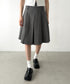 【2サイズ展開】ミディ丈プリーツスカート | BA2255039 | グレー