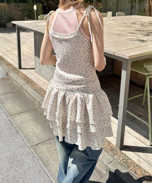 フラワーキャミチュニックワンピース | SL2255072 | アイボリー