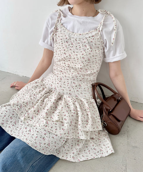 フラワーキャミチュニックワンピース | SL2255072 | アイボリー