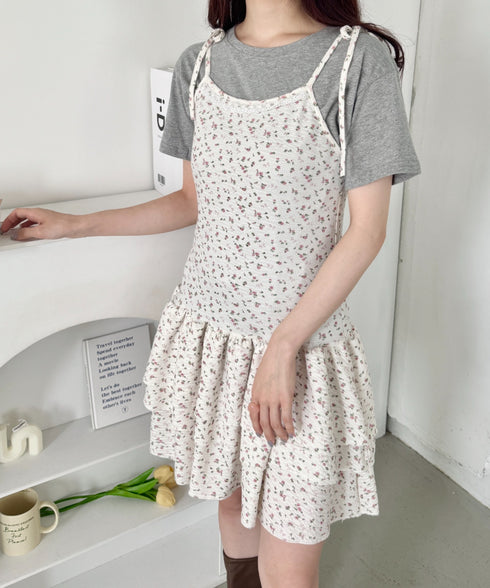 フラワーキャミチュニックワンピース | SL2255072 | アイボリー
