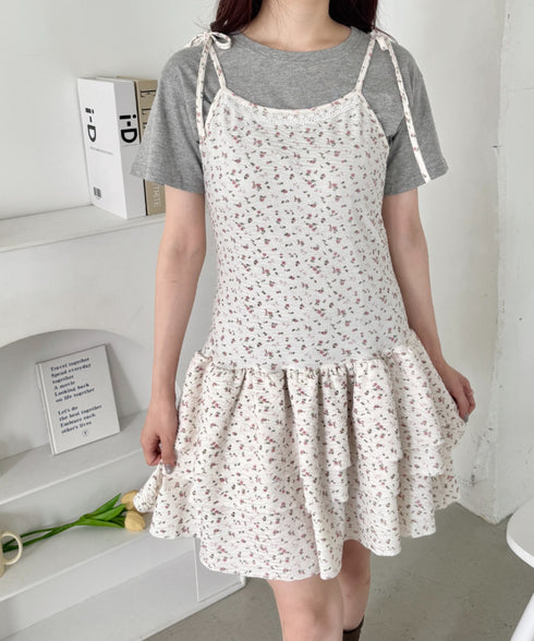 フラワーキャミチュニックワンピース | SL2255072 | アイボリー