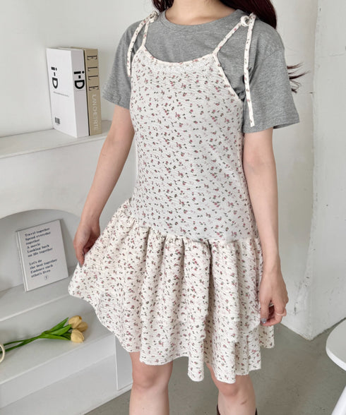 フラワーキャミチュニックワンピース | SL2255072 | アイボリー