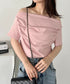 2WAYドレープオフショルダー半袖トップス | CL2252030 | ピンク