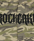 ROCKCAKE(ロックケーキ)/ワイド ルーズ カモフラ グラフィック ジョガー スウェットパンツ/Camo Metal Graphics Pants | AT2252054 | ベージュ