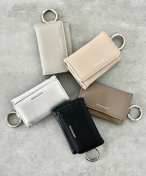 POLOCHAMPS(ポロチャンプス)/スマートキー ダブル ポケット キーチェーン/キーケース | IM6252056 | モカ