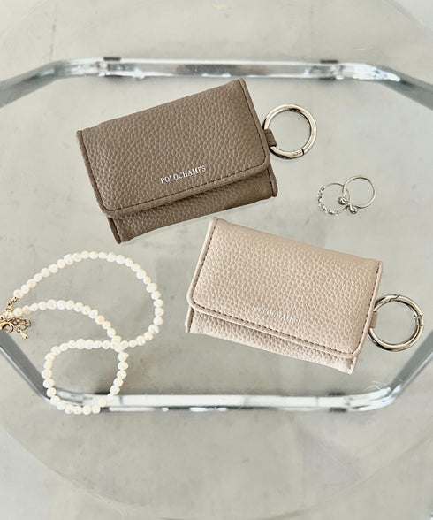 POLOCHAMPS(ポロチャンプス)/スマートキー ダブル ポケット キーチェーン/キーケース | IM6252056 | モカ