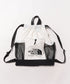 THE NORTH FACE(ザ・ノースフェイス)/2WAY 軽量 メッシュバッグ リュック ナップサック トートバッグ/LINDEN MESH GYM SACK | IM1252042 | ホワイト