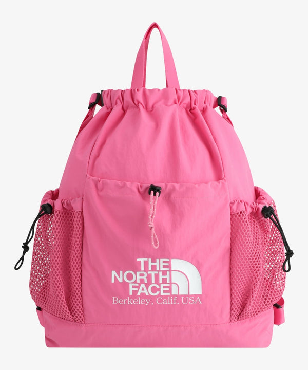 THE NORTH FACE(ザ・ノースフェイス)/2WAY 軽量 メッシュバッグ リュック ナップサック トートバッグ/LINDEN MESH GYM SACK | IM1252042 | ピンク
