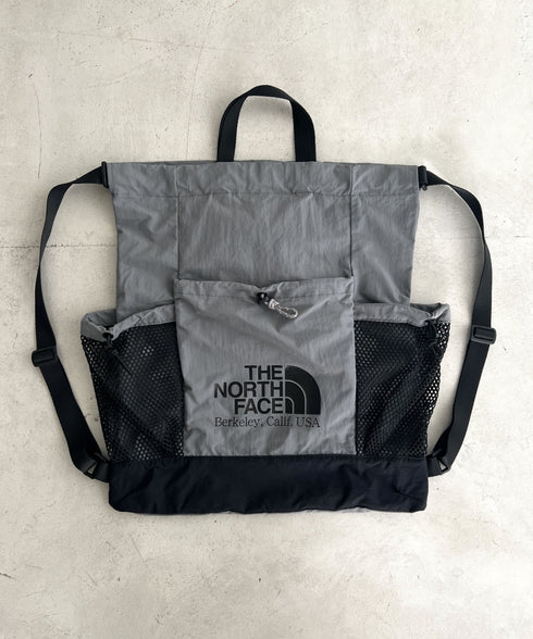 THE NORTH FACE(ザ・ノースフェイス)/2WAY 軽量 メッシュバッグ リュック ナップサック トートバッグ/LINDEN MESH GYM SACK | IM1252042 | グレー