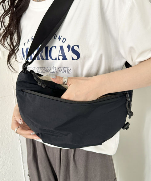 THE NORTH FACE(ザ・ノースフェイス)/ショルダーバッグ クロス ボディバッグ 斜めがけ/W NEVER STOP CROSSBODY | IM1252044 | ブラック