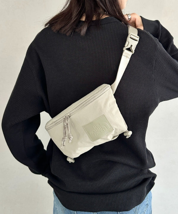 THE NORTH FACE(ザ・ノースフェイス)/ボディバッグ ヒップバッグ ウエストバッグ/W NEVER STOP LUMBAR | IM1252045 | グレイッシュベージュ