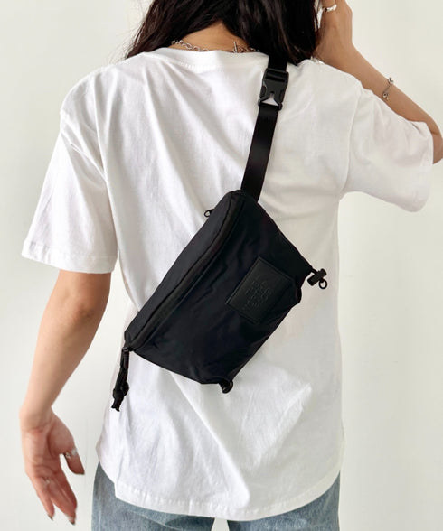 THE NORTH FACE(ザ・ノースフェイス)/ボディバッグ ヒップバッグ ウエストバッグ/W NEVER STOP LUMBAR | IM1252045 | ブラック