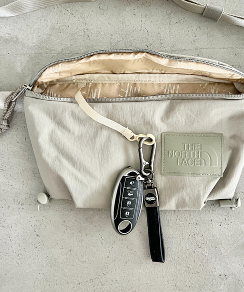 THE NORTH FACE(ザ・ノースフェイス)/ボディバッグ ヒップバッグ ウエストバッグ/W NEVER STOP LUMBAR | IM1252045 | グレイッシュベージュ