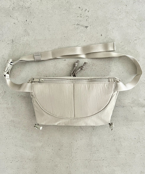 THE NORTH FACE(ザ・ノースフェイス)/ボディバッグ ヒップバッグ ウエストバッグ/W NEVER STOP LUMBAR | IM1252045 | グレイッシュベージュ