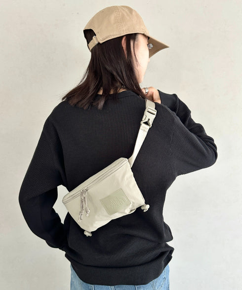THE NORTH FACE(ザ・ノースフェイス)/ボディバッグ ヒップバッグ ウエストバッグ/W NEVER STOP LUMBAR | IM1252045 | グレイッシュベージュ