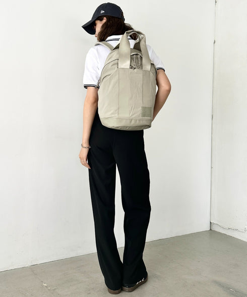 THE NORTH FACE(ザ・ノースフェイス)/A4サイズ収納可能 バックパック リュック デイパック/W NEVER STOP DAYPACK | IM1252046 | グレイッシュベージュ