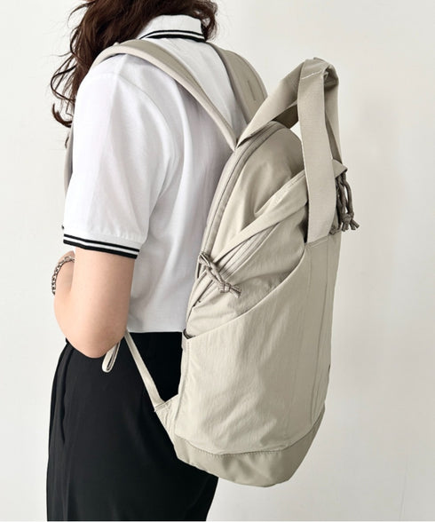 THE NORTH FACE(ザ・ノースフェイス)/A4サイズ収納可能 バックパック リュック デイパック/W NEVER STOP DAYPACK | IM1252046 | グレイッシュベージュ