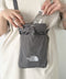 THE NORTH FACE(ザ・ノースフェイス)/ミニショルダー クロスバッグ スマホショルダー ポーチ/SIMPLE STRING BAG MINI | IM1252058 | グレー