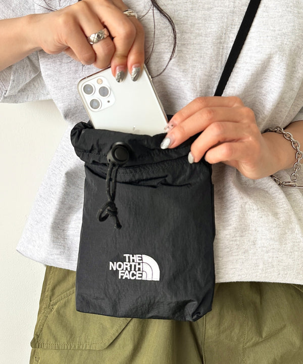 THE NORTH FACE(ザ・ノースフェイス)/ミニショルダー クロスバッグ スマホショルダー ポーチ/SIMPLE STRING BAG MINI | IM1252058 | ブラック