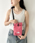 THE NORTH FACE(ザ・ノースフェイス)/ミニショルダー クロスバッグ スマホショルダー ポーチ/SIMPLE STRING BAG MINI | IM1252058 | ピンク