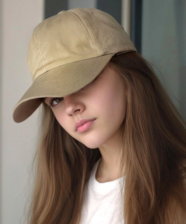 NEWTRAL(ニュートラル)/502 スタンダード ローキャップ/無地 ワンポイント ユニセックス 帽子 | NT5009002 | ベージュ